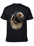 Steampunk Robot Dinosaur Hatching T-Shirt