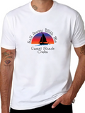 Sail Away Sunset Beach Oahu T-Shirt
