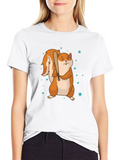 Squirrel with Baseball Bat Graphic Tee