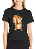 Squirrel with Baseball Bat Graphic Tee