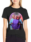Quirky Three Grannies Graphic Tee