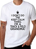 Track & Field Grandma Graphic T-Shirt