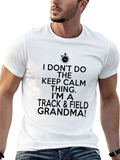 Track & Field Grandma Graphic T-Shirt