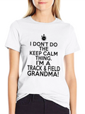 Track & Field Grandma Graphic T-Shirt