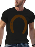 Lucky Horseshoe Graphic Tee - Black