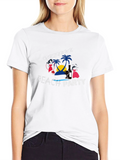 Welcome Beach Party Black T-Shirt
