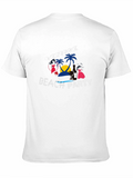 Welcome Beach Party Black T-Shirt