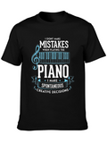 Piano Player Spontaneous Creative Decisions T-Shirt
