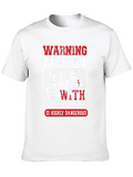 Warning Arguing with Woodworkers T-Shirt