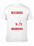 Warning Arguing with Woodworkers T-Shirt