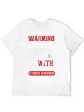 Warning Arguing with Woodworkers T-Shirt