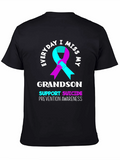 Everyday I Miss My Grandson Suicide Prevention Awareness T-Shirt