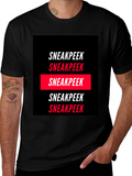 Sneakpeek Graphic Tee - Bold Streetwear Style
