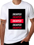 Sneakpeek Graphic Tee - Bold Streetwear Style