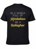 Kardashians vs Gallagher Novelty Tee