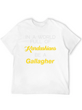 Kardashians vs Gallagher Novelty Tee