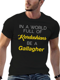 Kardashians vs Gallagher Novelty Tee