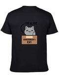 Schrödingers Cat T-Shirt - Im Alive Design