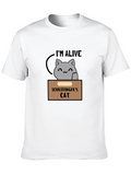 Schrödingers Cat T-Shirt - Im Alive Design