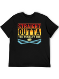 Straight Outta The Penalty Box Hockey T-Shirt
