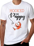 Hooked on Pappy Black T-Shirt