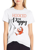 Hooked on Pappy Black T-Shirt
