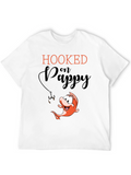 Hooked on Pappy Black T-Shirt