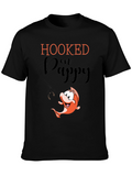 Hooked on Pappy Black T-Shirt