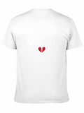 Broken Heart Graphic Tee - Black T-Shirt