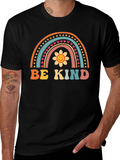 Be Kind Rainbow Graphic Tee