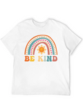 Be Kind Rainbow Graphic Tee