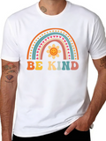 Be Kind Rainbow Graphic Tee
