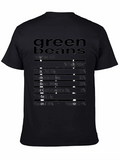 Green Beans Nutrition Facts Novelty T-Shirt