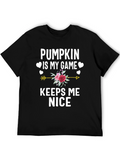 Pumpkin Is My Game T-Shirt - Fall Graphic Tee