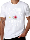 Pumpkin Is My Game T-Shirt - Fall Graphic Tee