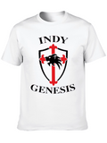 Indy Genesis Graphic Print Crew Neck T-Shirt