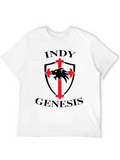 Indy Genesis Graphic Print Crew Neck T-Shirt
