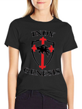 Indy Genesis Graphic Print Crew Neck T-Shirt