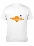 Saturn Cyclist Graphic T-Shirt