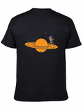 Saturn Cyclist Graphic T-Shirt