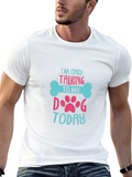 Im Only Talking to My Dog Today Graphic Tee
