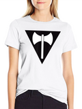 Black Labrys T-Shirt - Lesbian Pride Symbol
