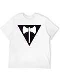 Black Labrys T-Shirt - Lesbian Pride Symbol