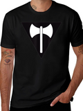 Black Labrys T-Shirt - Lesbian Pride Symbol