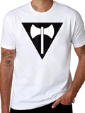 Black Labrys T-Shirt - Lesbian Pride Symbol