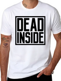 Dead Inside Graphic T-Shirt - Black Unisex
