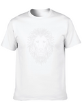 Lion Graphic Tee - Mens Black T-Shirt