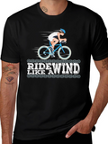 RideWind Cycling T-Shirt - Perfect for Bike Lovers