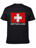 Switzerland Flag Graphic T-Shirt