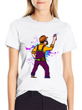 Cool Graffiti Artist Graphic T-Shirt